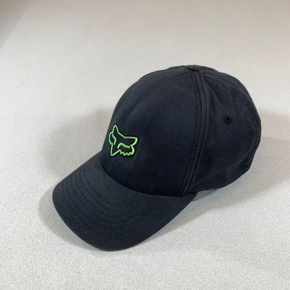 Fox racing fitted baseball cap hat large - XL black - Picture 3 of 6